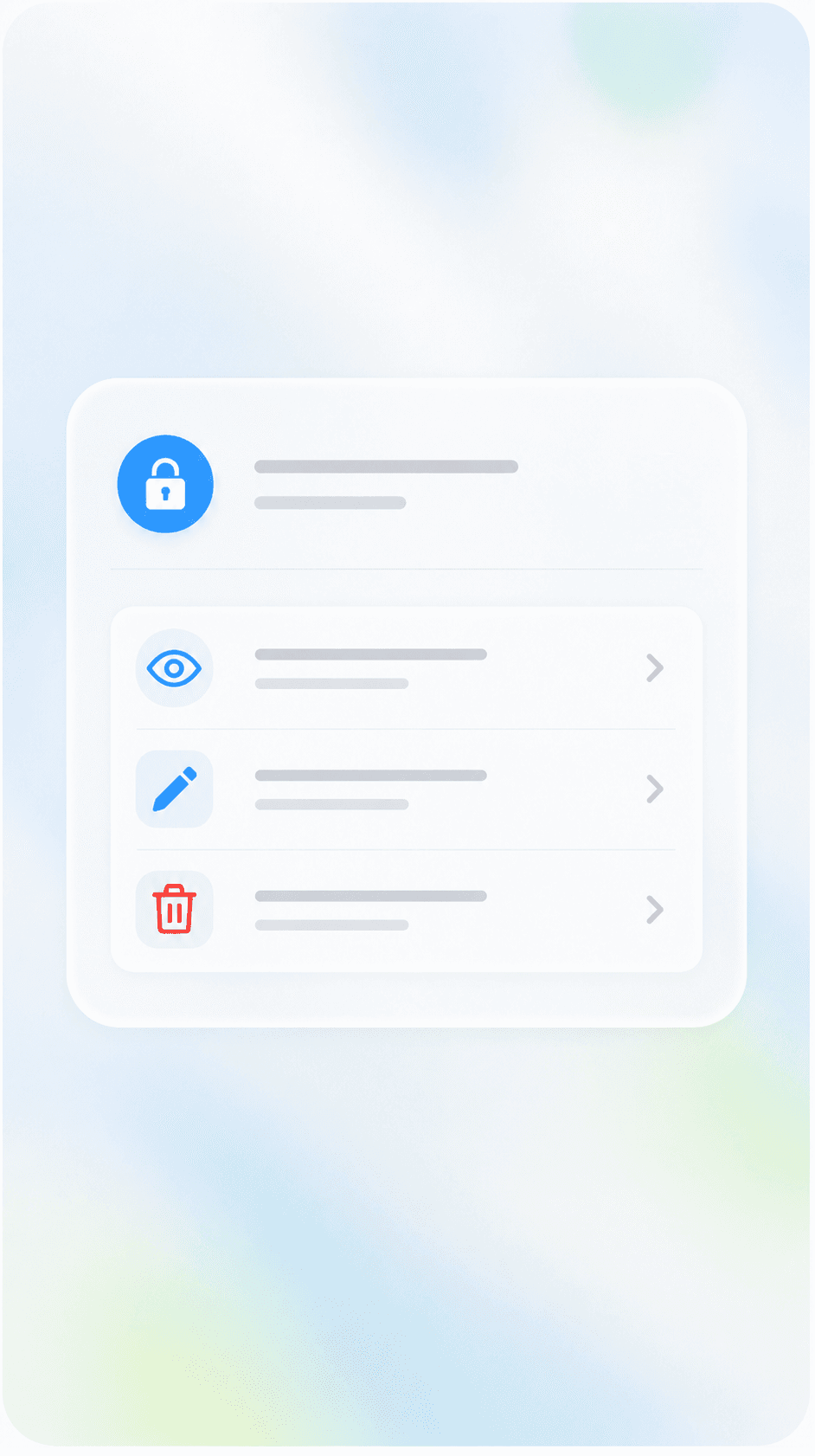 Folk privacy controls for stored data
